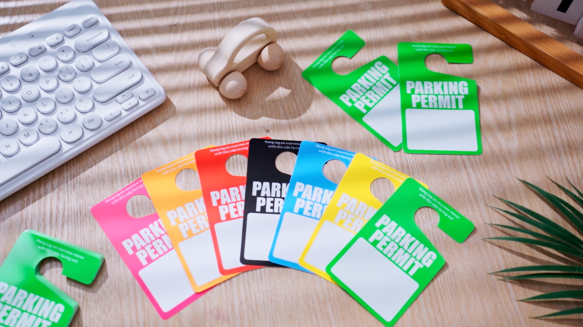 custom visitor parking passes